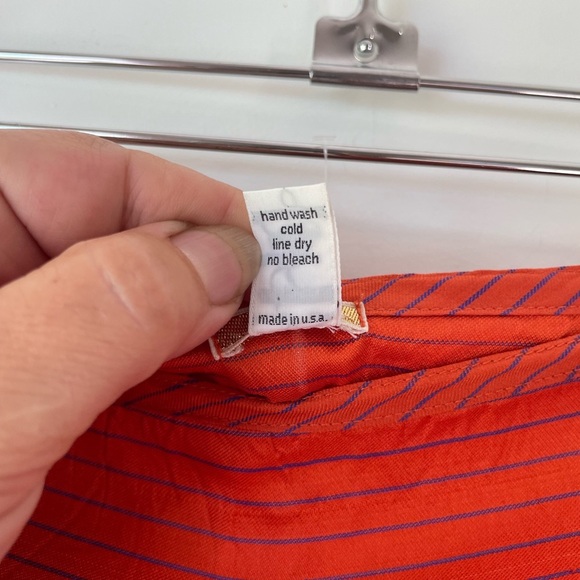 dosa by Christina Kim at La Garçonne Silk Striped Skirt - Picture 6 of 14